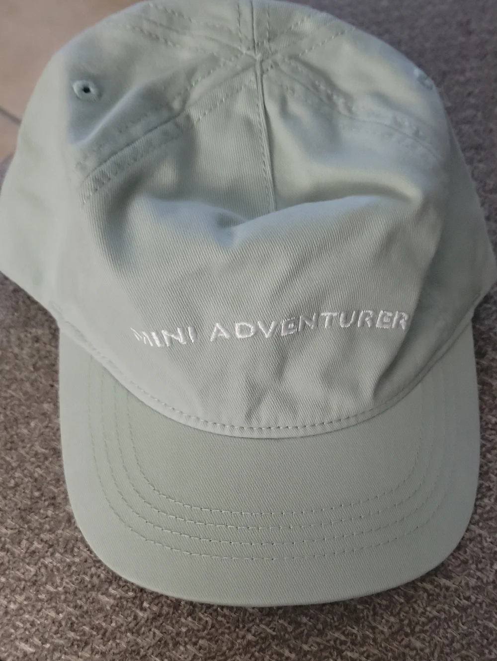 H&M - Mini Adventurer Kids Cap - Sage Green